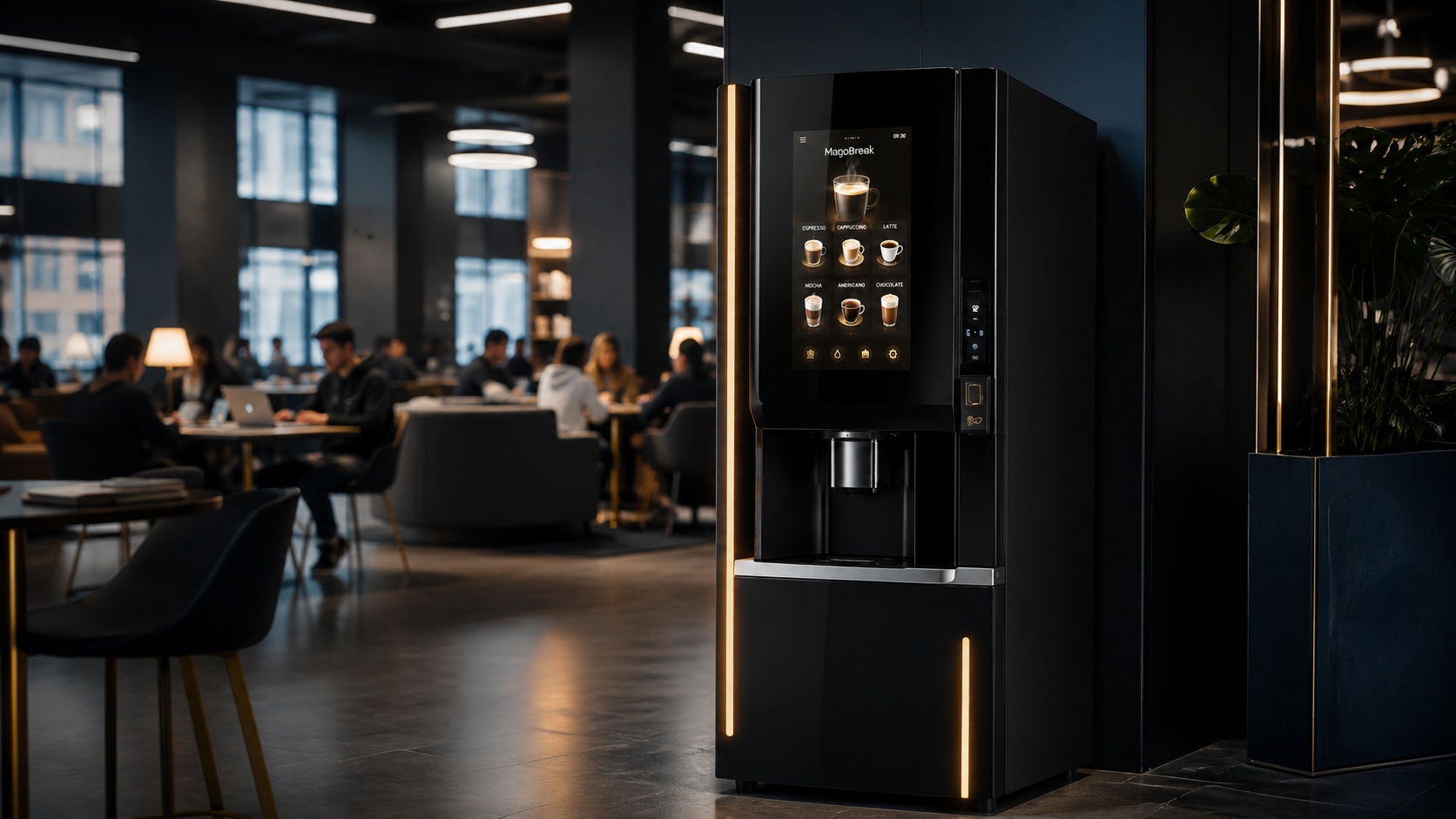 Máquina de café profissional